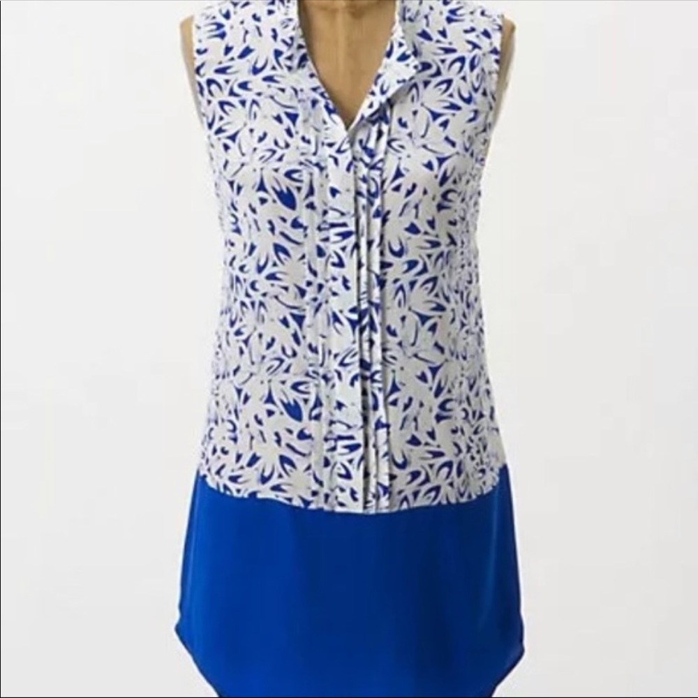 Anthropologie Maeve silk Tunic size 8